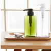 Cabilock 3-Pc Plastic Lotion, Shampoo, and Shower Gel Pump Bottles, Green view 2