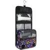 Pink and Purple Skull Hanging Toiletry Bag view 2