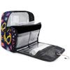 Pink and Purple Skull Hanging Toiletry Bag view 3