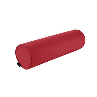 Pader Medi Tech Polyether Foam Neck and Knee Bolster with Faux Leather Cover, 60 x 18 cm, Bordeaux