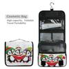 Christmas Penguin Hanging Toiletry Bag, Foldable Makeup Organizer view 4