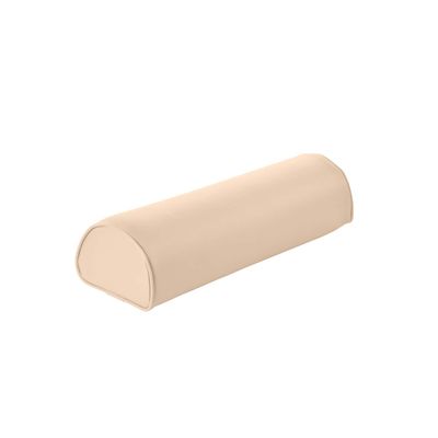Pader Medi Tech Three-Quarter Knee Roll, Polyether Foam, Faux Leather, 50 x 15 x 11 cm, Ivory