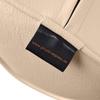 Pader Medi Tech Three-Quarter Knee Roll, Polyether Foam, Faux Leather, 50 x 15 x 11 cm, Ivory view 4