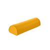 Pader Medi Tech Three-Quarter Knee Roll, Polyether Foam, Faux Leather Cover, 50 x 15 x 11 cm, Saffron view 1