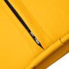 Pader Medi Tech Three-Quarter Knee Roll, Polyether Foam, Faux Leather Cover, 50 x 15 x 11 cm, Saffron view 2