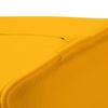 Pader Medi Tech Three-Quarter Knee Roll, Polyether Foam, Faux Leather Cover, 50 x 15 x 11 cm, Saffron view 3