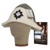 LoWell Sauna Hat for Women & Men, Wool Felt, Napoleon Design view 1