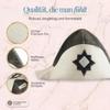LoWell Sauna Hat for Women & Men, Wool Felt, Napoleon Design view 4