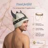 LoWell Sauna Hat for Women & Men, Wool Felt, Germanius (Light) Design view 3