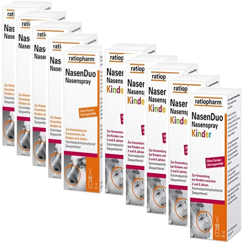 Nose Duo Parent-Child Set, 5 Packs Each, Value Pack