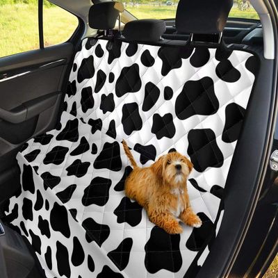 chaqlin Rear Seat Pet Hammock, Waterproof Dog Car Seat Cover