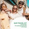 GUM TRAVEL KIT | Includes soft GUM travel toothbrush, toothpaste, floss and rubber interdental cleaners | 3-piece pack view 2