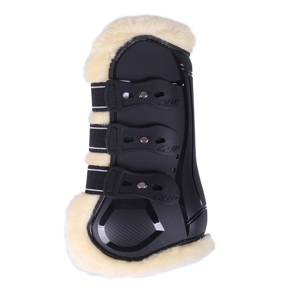 ARBO-INOX Horse Tendon Boots with Faux Fur Lining