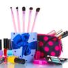 5-Piece Pink Eyeshadow Brush Set with Genuine Wood Handles view 4