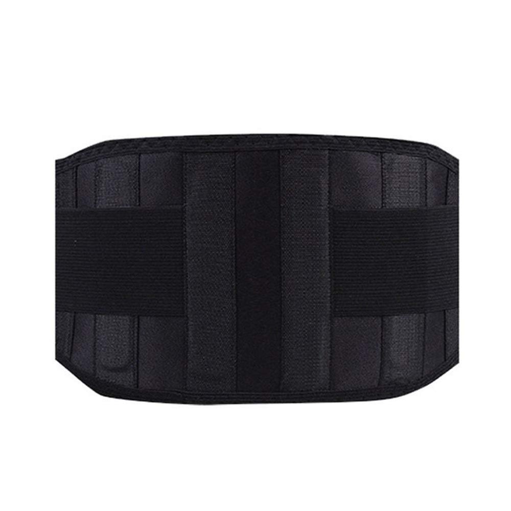 ZFF Self-Heating Magnetic Tourmaline Back Support Belt with 4 Plates, Size S