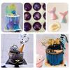 Chenpaif 5 g Edible Glitter Powder, Silver/Gold view 3