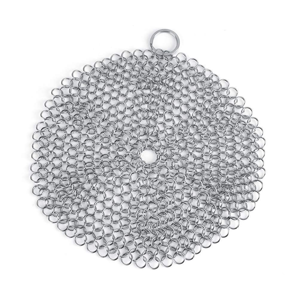 7-Inch Stainless Steel Scrubber for Pots, Pans and Ovens