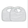 Jollein 029-864-65345 Waterproof Bibs, Snake Pattern, Mint/White, 2-Pack view 2