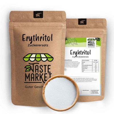 100 g Erythritol | Size Options | Sugar Substitute | Low Carb | Calorie-Free