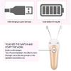 Rechargeable Electric Cotton Thread Facial Epilator, Gold view 3
