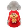 AZXAZ Cute Dog Christmas Costume Reindeer Dog Sweater view 1