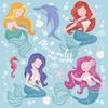 20 Mermaid Napkins | Girls | Children | Children's Birthday Party | 33 x 33 cm view 1