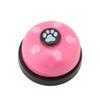 Jacksking Iron Pet Bell, Wireless Cute Cartoon Training Bell for Dogs and Cats, Interactive Toy (Powder) view 3
