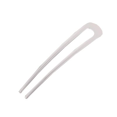ACVIP Silver U-Shaped Metal Hair Fork Hairpin