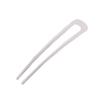 ACVIP Silver U-Shaped Metal Hair Fork Hairpin view 1
