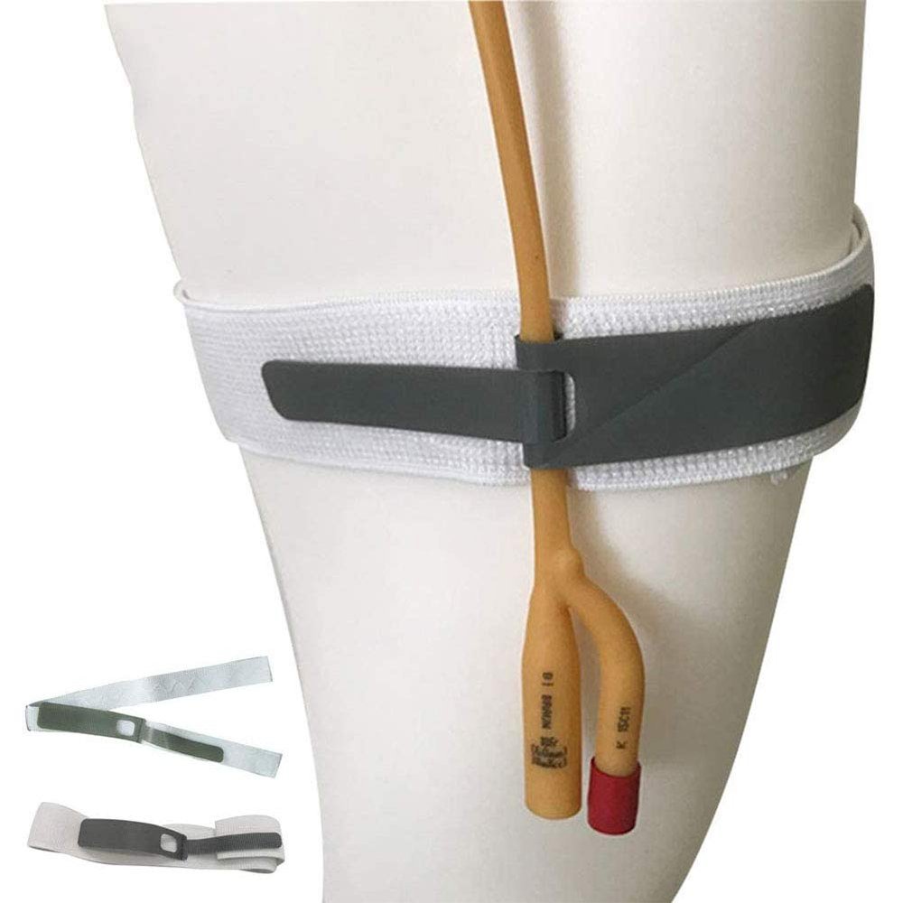 CANDYANA 2-Pack Urine Bag Holder Straps for Catheter Tubes