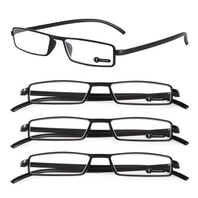 TERAISE Blue Light Blocking Reading Glasses, 4-Pack, 3.0x