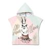 Chickwin Kids' Hooded Bath Poncho Towel, 60 x 80 cm, Big Eyes view 1