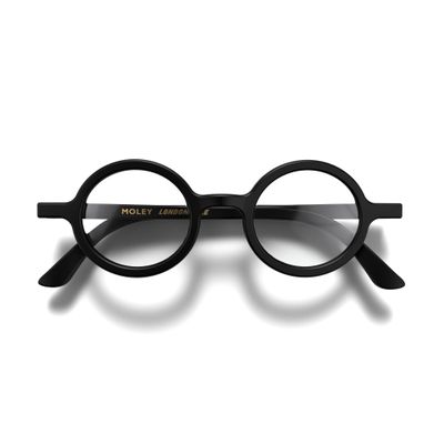 LONDON MOLE Moley Round Reading Glasses, Unisex, Spring Hinges