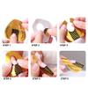 PROFICO Self-Adhesive Nail Extension Forms for Gel and Acrylic, 500 Yellow view 3