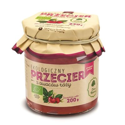 Organic Rosehip Purée, 200 g – Dary Nature