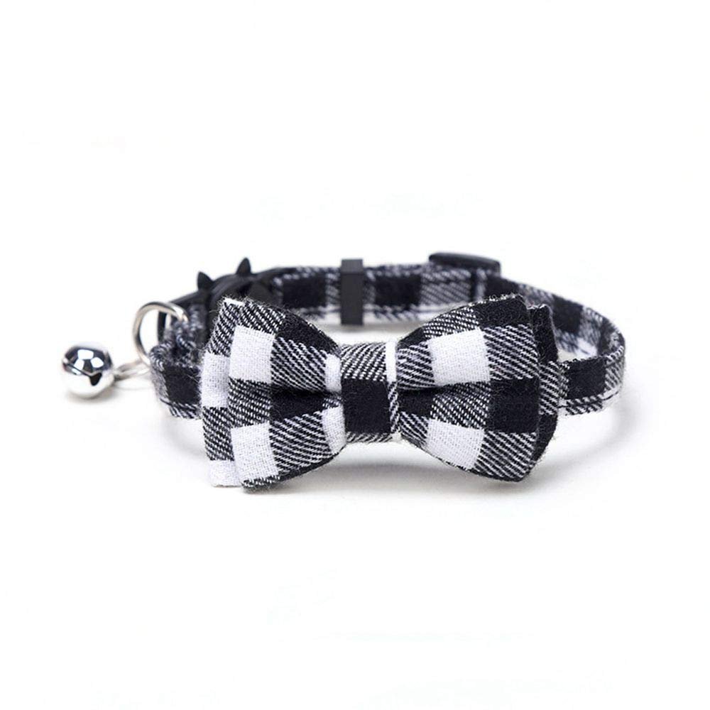 MoonyLI Cat and Dog Collars with Removable Bow and Bell