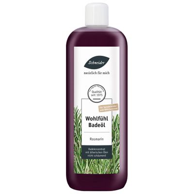 Saunabedarf Schneider Rosemary Wellness Bath, Non-Foaming, Revitalizing, 1000 ml