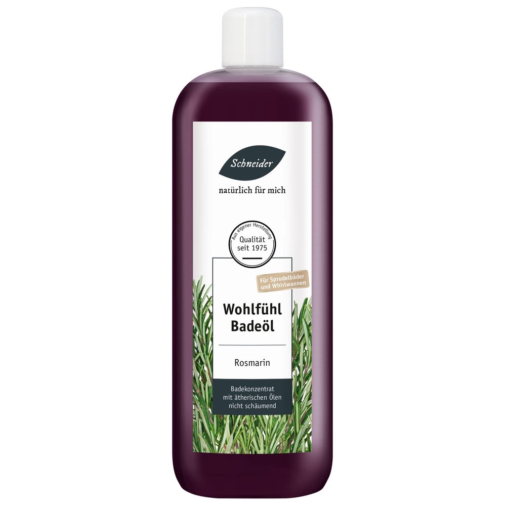 Saunabedarf Schneider Rosemary Wellness Bath, Non-Foaming, Revitalizing, 1000 ml