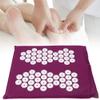 Brrnoo Acupressure Foot Mat and Shiatsu Massage Cushion Set, Purple view 3