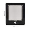Fdit Pet Door with 4-Way Locking, Size L, Black, 27 x 23 x 5 cm view 4