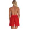 SINMIUANIME Sexy Lace Lingerie Nightdress Set, Red, 3XL view 4