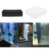 Backbayia 10-Piece Aquarium Divider Board, Plastic Undergravel Filter Grid Plate, Black, 30 x 15 cm view 3