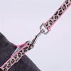 Pet Products Dog Collar Leash Set Leopard Adjustable Dog Leash Puppy Harness Durable Dog Accessories Cat Collar Strong (Color: Blue, Size: S) view 3