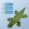 Best Pet Supplies 2-in-1 Stuffless Squeaky Dog Toy view 2