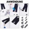 PH PandaHall 12-Sets Metal Zipper Repair Kits, Sizes #3/#5/#8/#10, 3 Colors view 4