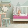 Dreamy Sleep Children's/Baby Fitted Sheet, Pink, 80–90 x 180–200 cm view 2