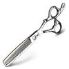 XUANFENG Hairdressing Scissors for Hair Salons, Multiple Thinning Scissors, 6 in (15.2 cm), Japanese 440C, for Thinning, 2025% view 1