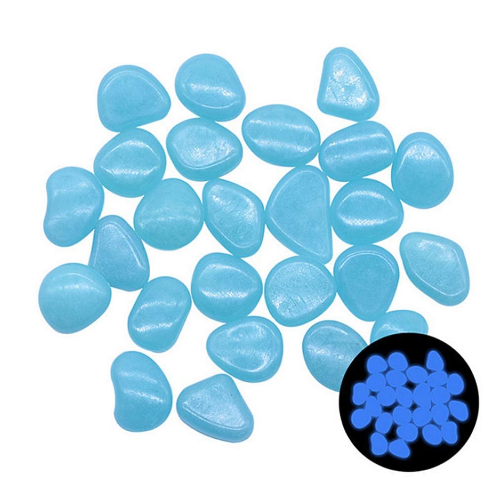 Molinter Glow Stones - 100 pcs (Blue)