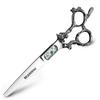 XUAN FENG Flying Dragon 6 in Professional Hairdressing Scissors Set, Japanese 440C Cutting and Thinning Scissors Kit for Barber and Salon Tools (Cutting Scissors) view 1