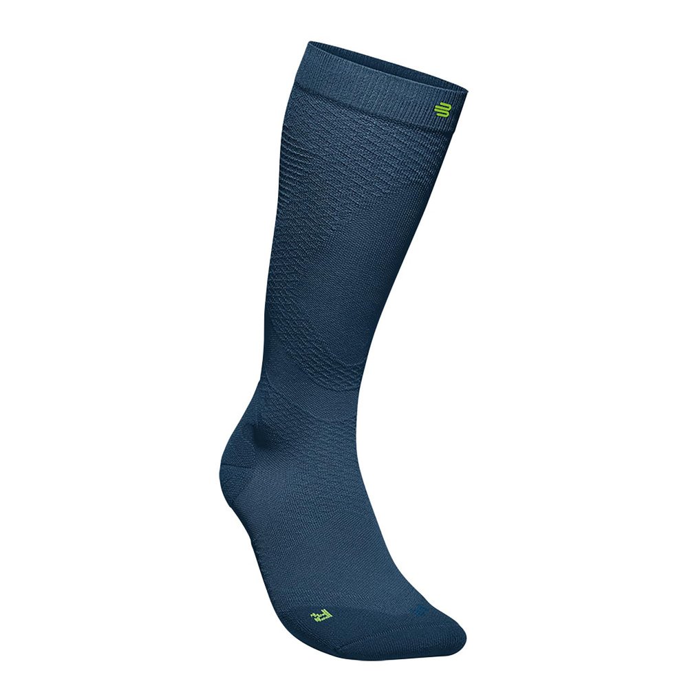 BAUERFEIND Run Ultralight Compression Socks, Men, Navy Blue, XL, 38–40